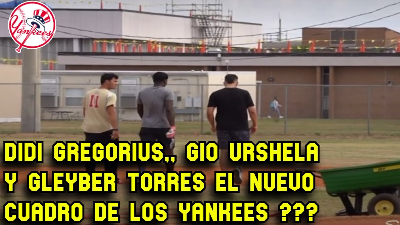 DIDI GREGORIUS YA ESTA ENTRENANDO CON LOS YANKEES JUNTO A GLEYBER TORRES Y GIO URSHELA