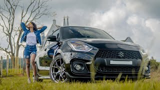 India's first black 3rd gen Suzuki Swift with Swift Sports Conversion | Suzuki Swift Modified
