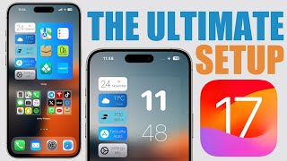 THE ULTIMATE iPhone Home Screen & Lock Screen SETUP  iOS 17 !