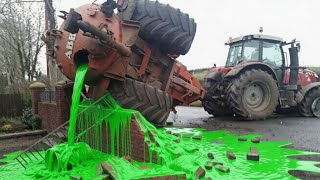 If It Hadnt Been Caught On Camera, No One Would Have Believed It. Tractor Accident In The Field