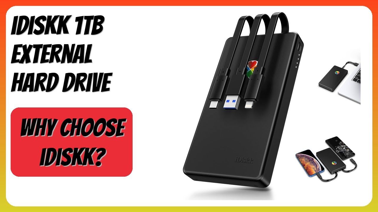 REVIEW (2026): iDiskk 1TB External Hard Drive. Features - YouTube