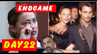 WATCH LIVE! Kate Moss Johnny Depp vs Amber Heard DAY 22!