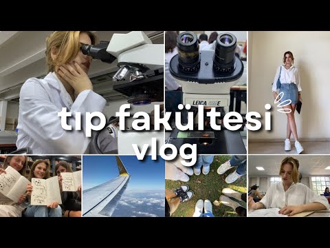 TIP FAKÜLTESİ VLOG| lab dersleri, bkm influencer buluşması #tıpfakültesi