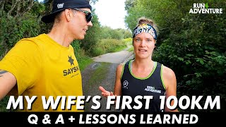 MY WIFE'S FIRST 100 km | Ultramarathon Tips & Advice | Run4Adventure