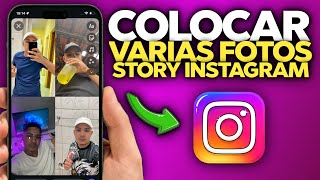 COMO COLOCAR VÁRIAS FOTOS NO STORIES DO INSTAGRAM (COLAGEM COM 2, 3 OU 4 FOTOS FÁCIL)