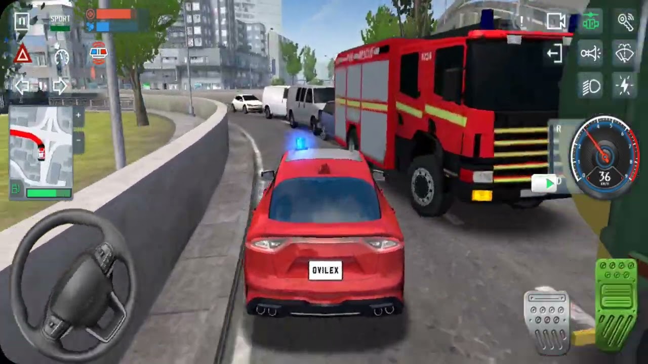 Car Simulator | Police Sim 2022 - Police Driving Street Patrol | Android ios Gameplay