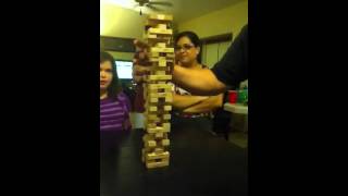 Biggest jenga tower ever, FAIL!!!!!!