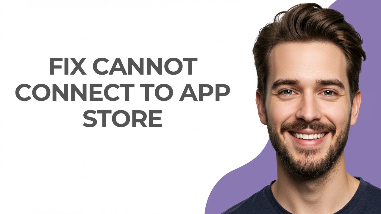 Fix Cannot Connect To App Store - GUIDE! - YouTube