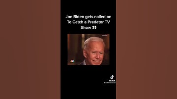 Joe Biden & Chris Hansen talk
