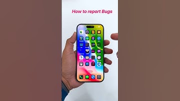 👆How to Report👆 iOS Bug | How to Report Bug to Apple #shorts #short #shortvideo #shortsvideo