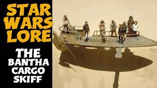 The Popular Bantha-II Cargo Skiff | Star Wars Vehicles