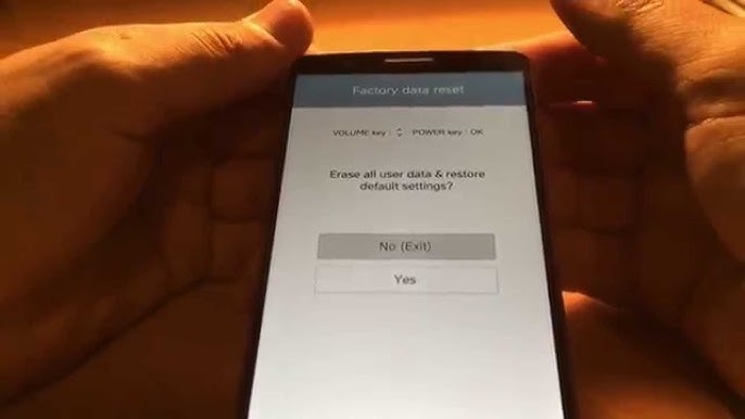 How To Hard Reset LG G3 Vigor LS885 - Swopsmart