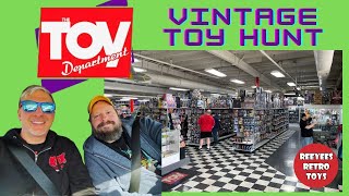 The Toy Department EPIC VINTAGE TOY HUNT!! (Episode 108 - ReeYees Retro Toys)