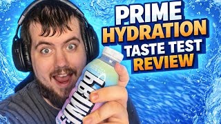 Prime Hydration Drink Taste Test Review