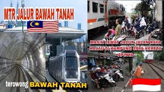 NAIK MRT BAWAH TANAH DI MALAYSIA INI NEGARA KOK BISA MAJU DAN MODEREN GINI YA‼