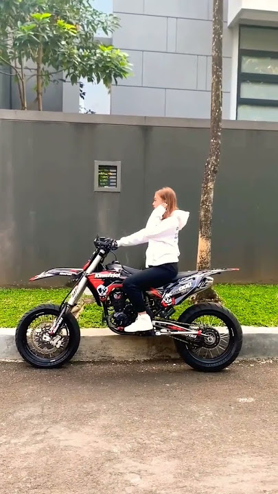 KLX Supermoto Hedon 😎🤟🔥🔥🔥🔥#klx150#supermotohedon#shorts
