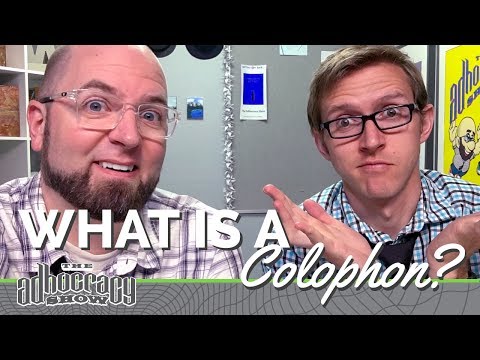 Video: Colophon được đặt ở đâu?