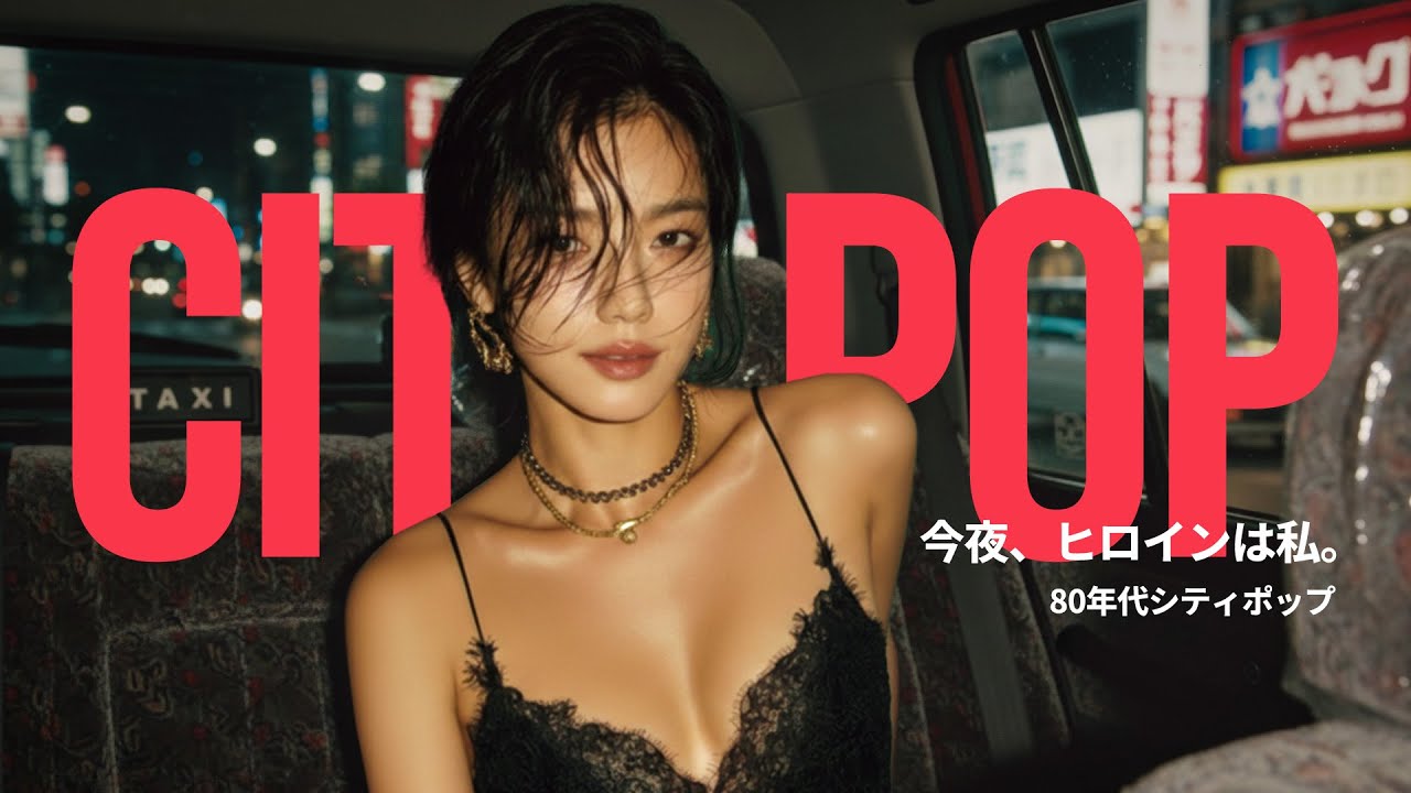 【作業用BGM】50代・60代が経験した、映画のような夜 | 80年代の都会的シティポップ