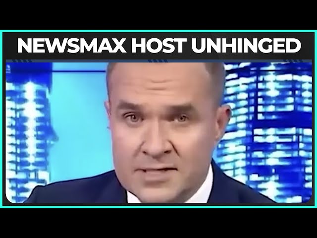 Newsmax Host Loses It Over A Salad