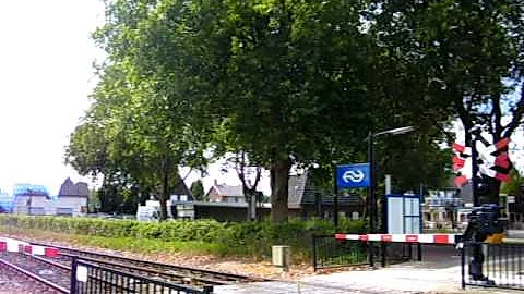 Dutch Railroad Crossing/ Level Crossing/ Bahnübergang/ Spoorwegovergang Didam