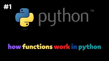 how functions work in python | Making Your Code Reusable | part 1