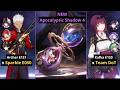 Honkai Star Rail -  New Apocalyptic Shadow 4 | Archer E1S1 x Sparkle E0S0 &amp; Kafka Team DoT