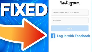 How To Fix Instagram Can’t Login with Facebook! - Error Solved on Android and IOS iPhone 2023