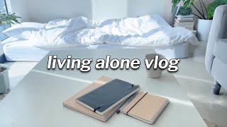 living in a home full of my taste 📚🪴 | living alone in the Philippines