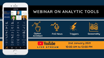 Quantsapp: Webinar on #Options  Analytic Tools