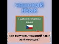 Чешский язык с нуля.Падежи в чешском языке🇨🇿