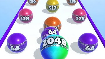 Ball Merge 2048 - All Levels Ball Gameplay Android, iOS ( Level 157 - 158 )