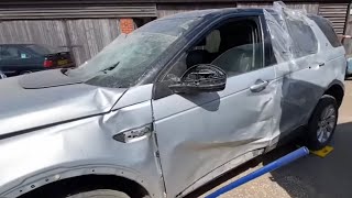 REPAIRING A WRECKED 2015 LAND ROVER DISCOVERY SPORT