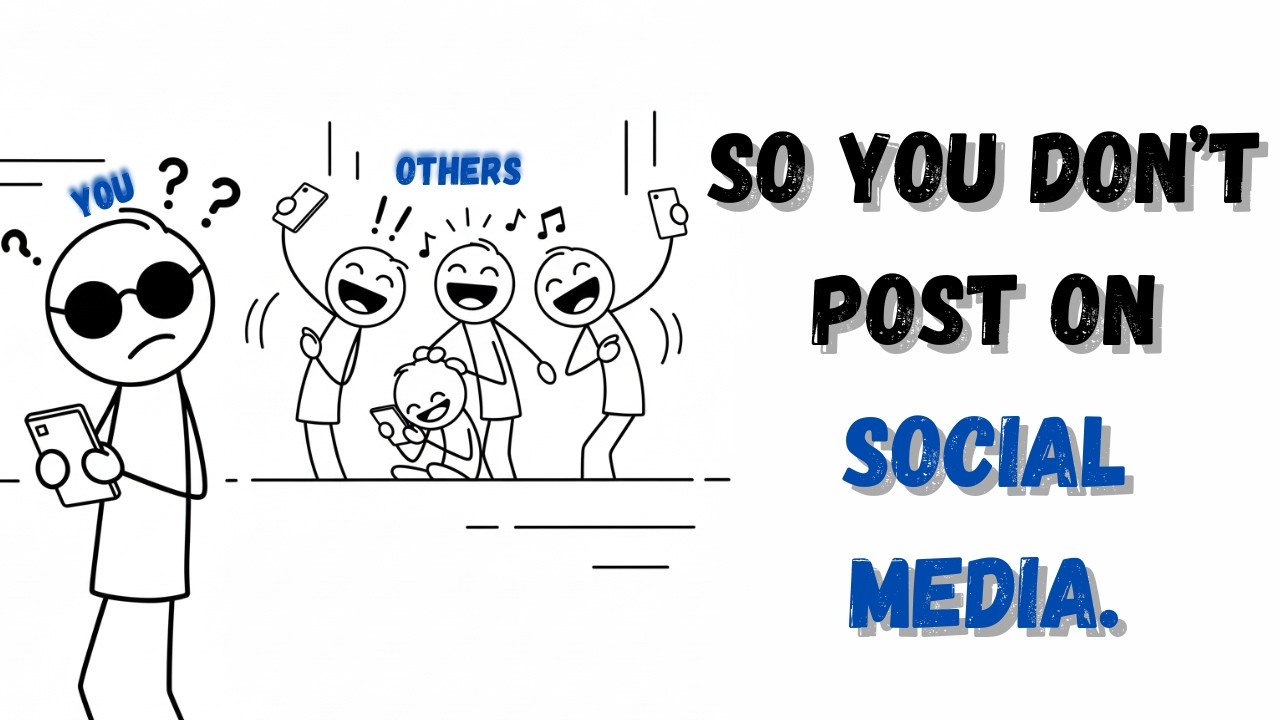 This Is Why You Don't Post On Social Media. (And why that's totally okay).