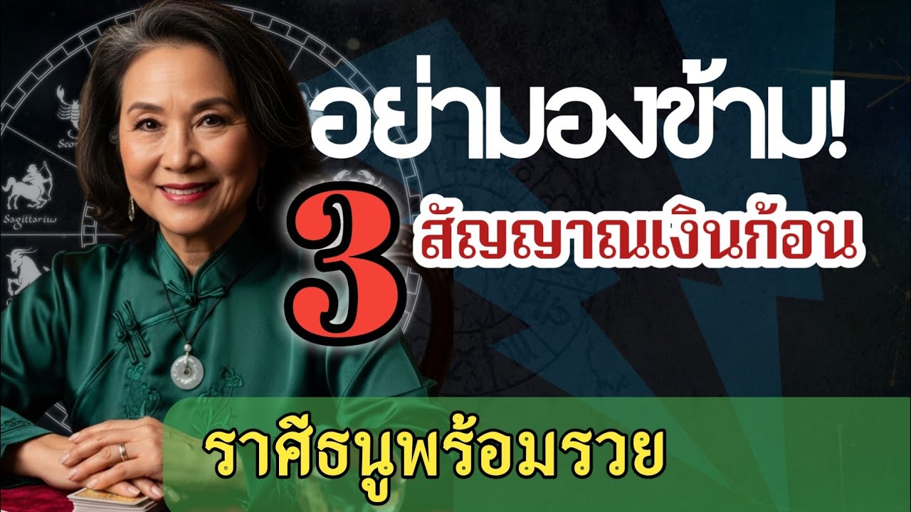ราศีธนู 3 สัญญาณเตรียมรวย คนไม่ทันสังเกต!