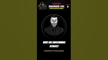 What Is A Ransomware Attack? #shorts #certifiedethicalhacker