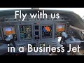 Cessna C680 Sovereign Cockpit View