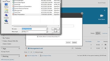IBM Connections 4.0     Upload and Share a File