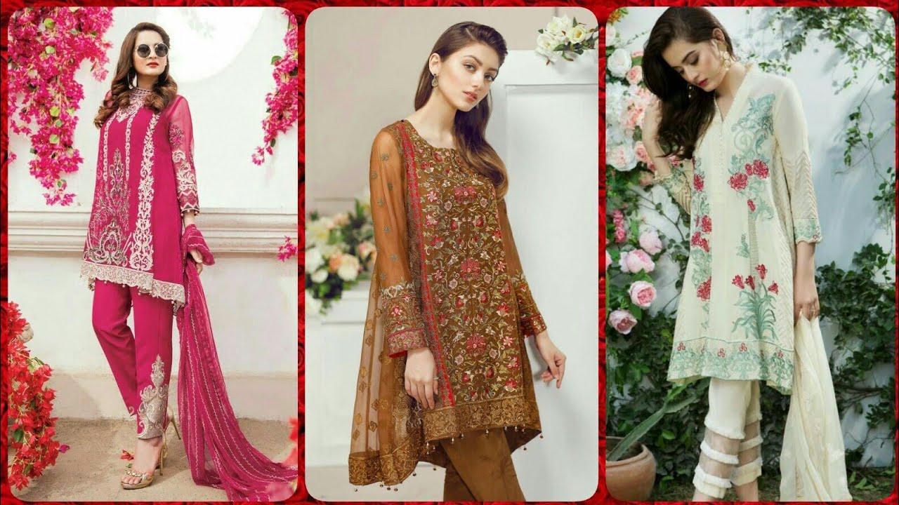 Pakistan fashion styles for girls fancy dresses.. YouTube