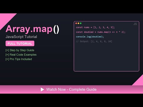 🎓 Array.map() - Complete JavaScript Tutorial