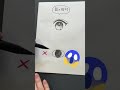 超簡単！目の描き方！How to draw eyes #shorts
