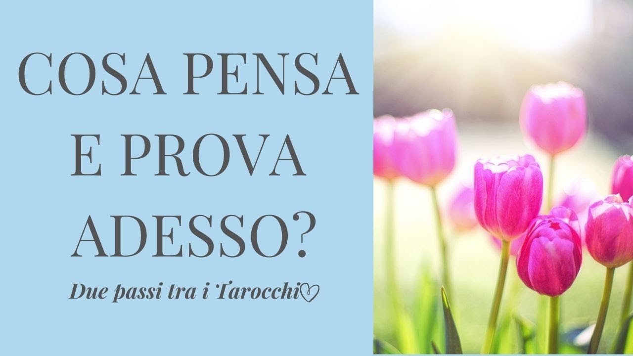 Cosa pensa e cosa prova per te ADESSO - Interattivo Tarocchi e Oracoli