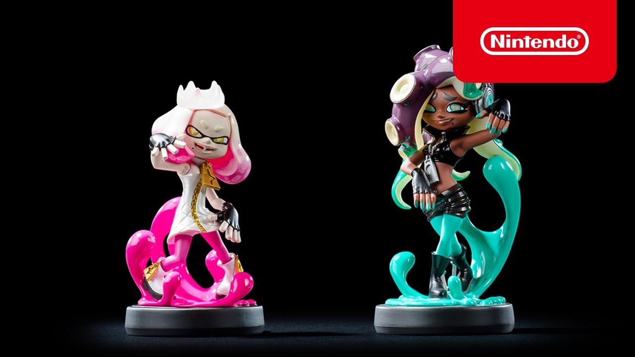 アミーボ  スプラトゥーン　amiibo テンタクルズ　シオカラーズ　ヒメ