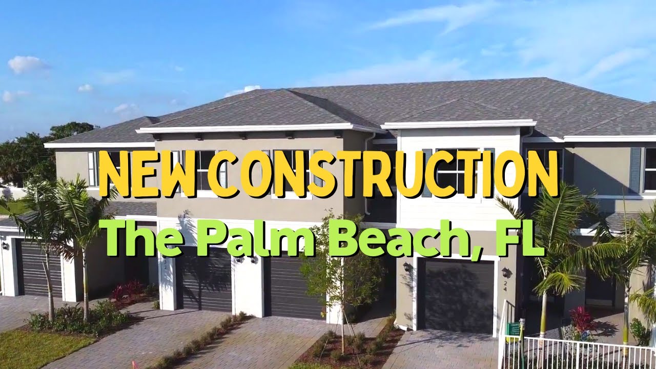New Townhomes in the Palm Beaches, Florida by Mike Karsten Thomas Homes3