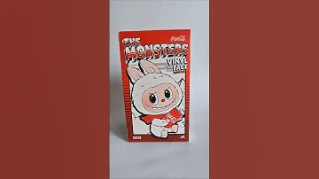 Opening The Monsters x Coca-Cola Blind Box #unboxing #popmart #themonsters #labubu #blindbox