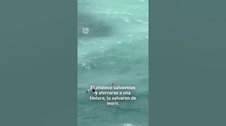 Huracán Milton lo sorprende en el mar, se aferra a una hielera y lo rescatan