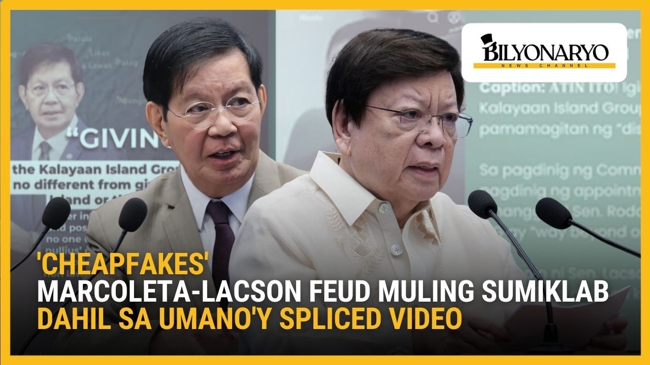 Rodante Marcoleta, pinalagan ang ‘cheapfakes’ at video splicing umano ng kampo ni Ping Lacson
