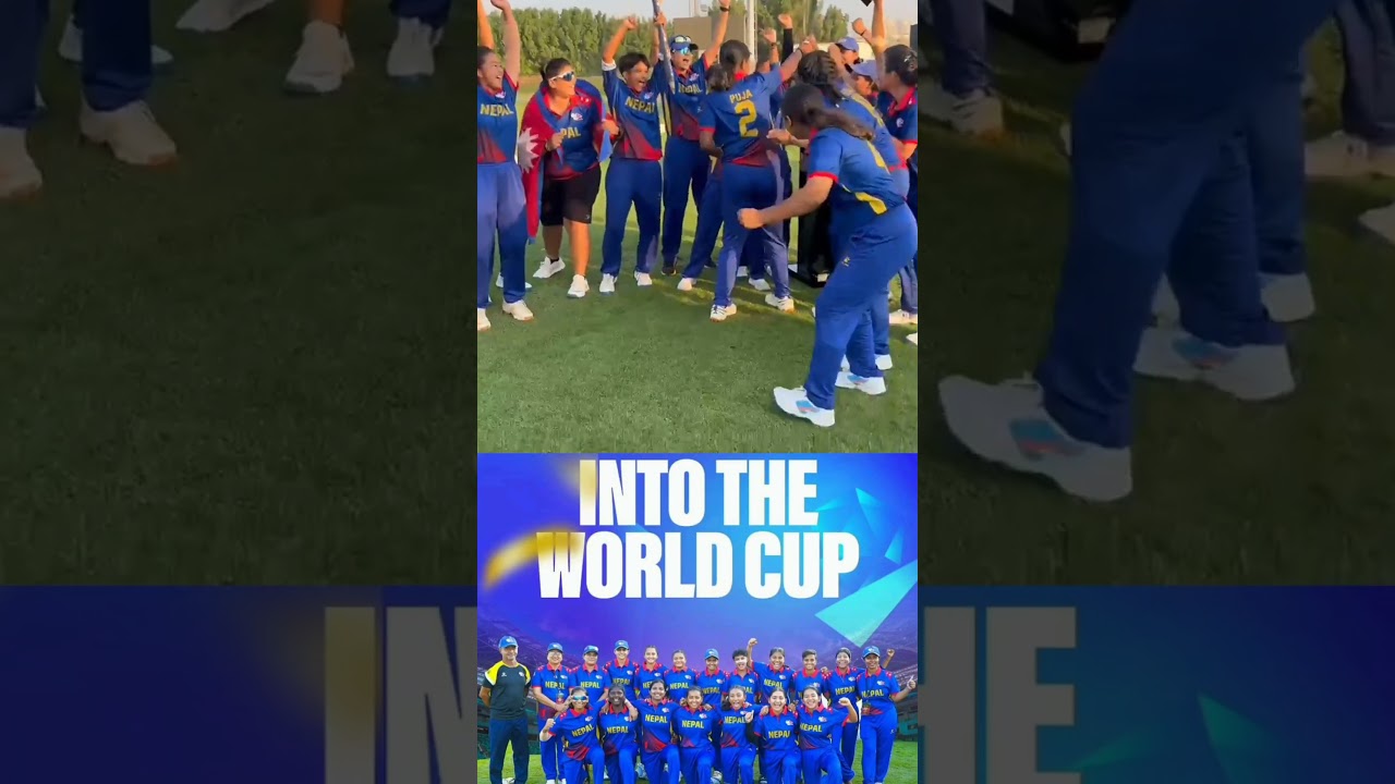 Winning Celebration : Nepal U19 Women's Team Qualifies for the T20 World Cup!