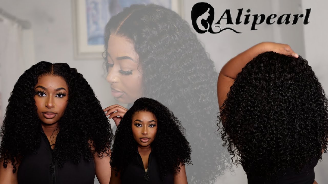 Beginner Friendly! 5 Mins Install | Curly Ready & Go Closure Wig | Lace ...