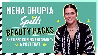 Neha Dhupia reveals all about her beauty secrets during pregnancy | Pinkvilla | Fashion
