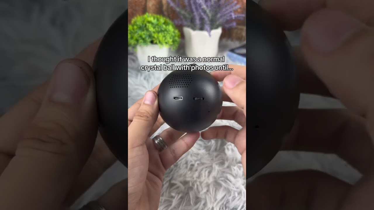 I started to cry when my husband got me this video crystal ball 🥺 